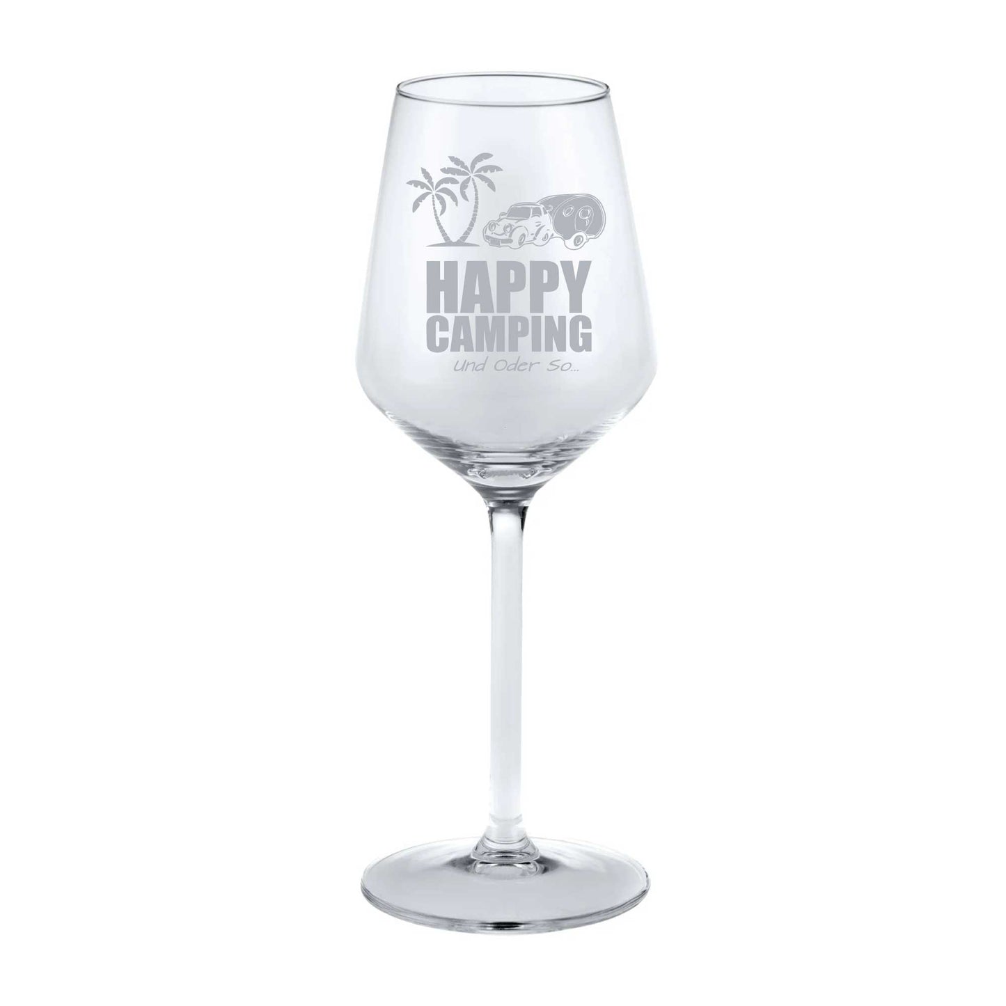 Happy Camping Weinglas 2er-Set